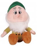 PELUCHE NAIN DORMEUR 40 CM - COLLETION BLANCHE ET LES 7 NAINS - PELUCHE LICENCE DISNEY