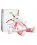 PELUCHE PANTIN LUCIE LA LICORNE 30 CM - DOUDOU ET COMPAGNIE - DC3314