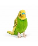 PELUCHE PERRUCHE VERTE 20 CM - LIVING NATURE AN380A