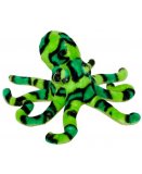 PELUCHE PIEUVRE VERTE 28 CM - WILD PLANET - K7975