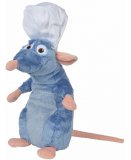PELUCHE RAT REMY CHEF DE CUISINE 80 CM - RATATOUILLE - NICOTOY - GRAND DOUDOU LICENCE DISNEY XL
