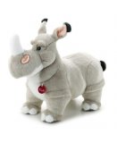 PELUCHE RHINOCEROS NAPOLEON 24 CM - CLASSIC EXOTIQUE - TRUDI - 27173