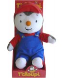 PELUCHE T'CHOUPI AVEC CASQUETTE 30 CM - JEMINI - PELUCHE 1ER AGE