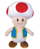 PELUCHE TOAD 27 CM - PELUCHE LICENCE OFFICIELLE NINTENDO SUPER MARIO