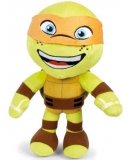 PELUCHE TORTUES NINJA ORANGE : MICHELANGELO GEANT 60 CM - GRANDE PELUCHE LICENCE TURTLES