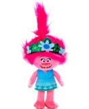 PELUCHE TROLLS WORLD TOUR POPPY ROBE BLEU 28 CM - PELUCHE LICENCE DREAMWORKS