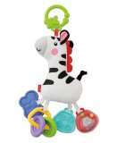 PELUCHE ZEBRE HOCHET AMI DE LA JUNGLE - FISHER PRICE - CBLT36 - EVEIL BEBE