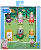 PEPPA LE COCHON FAIT DE LA PEINTURE EN FORET - 6 PIECES + 5 FIGURINES PEPPA PIG + 1 ACCESSOIRE - MINI UNIVERS