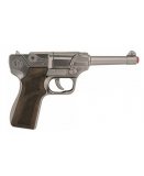 PISTOLET POLICE METAL ARGENT GRIS 8 COUPS - GONHER - ACCESSOIRE DEGUISEMENT