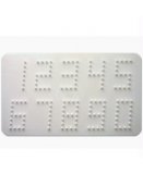 PLAQUE HAMA CHIFFRES