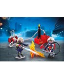 PLAYMOBIL CITY ACTION 9468 POMPIERS AVEC MATERIEL D'INCENDIE