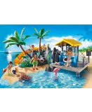 PLAYMOBIL FAMILY FUN 6979 ILE AVEC VACANCIERS