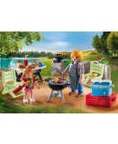 PLAYMOBIL FAMILY FUN 71427 BARBECUE AVEC PAPA ET ENFANT