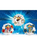 PLAYMOBIL NOEL 5591 DECORATIONS POUR ACCROCHER AU SAPIN - 3 ANGES DE NOEL 