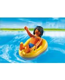 PLAYMOBIL SUMMER FUN 6676 VACANCIER ET BOUEE DE RAFTING