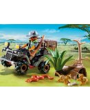 PLAYMOBIL WILD LIFE 6939 BRACONNIER AVEC QUAD