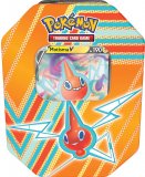 POKEBOX MOTISMA 190 V - CARTE A COLLECTIONNER POKEMON - BOITE METAL ORANGE