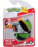POKEMON CLIP 'N' GO : FLAMIAOU ET SA SOMBRE BALL - SOMBREBALL - FIGURINE - BANDAI