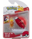 POKEMON CLIP 'N' GO : POUSSIFEU ET SA POKE BALL - POKEBALL - FIGURINE - BANDAI - 37715