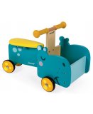 PORTEUR HIPPOPOTAME EN BOIS - JANOD - 08003 - PORTEUR ANIMAL BEBE