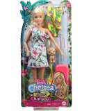 POUPEE BARBIE : CHELSEA BLONDE ANNIVERSAIRE + CHIEN + VALISE + VETEMENT - MATTEL - GRT87