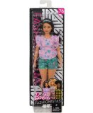 POUPEE BARBIE FASHIONISTAS - ISLA - SHORT ET TOP FLORAL - MATTEL - FJF43