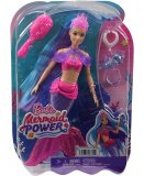 POUPEE BARBIE MERMAID POWER : SIRENE ROBERTS CHEVEUX BLEU ET VIOLET + ANIMAL + 3 ACCESSOIRES - MATTEL - HHG52