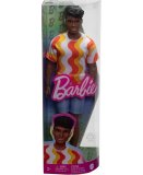 POUPEE KEN NOIR FASHIONISTAS AVEC SHORT ET MAILLOT - BARBIE - MATTEL - HRH23