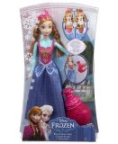 POUPEE REINE DES NEIGES : ANNA COULEUR ROYALE - DISNEY FROZEN - MATTEL - BDK32