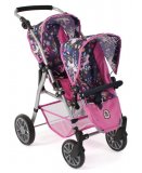 POUSSETTE JUMEAUX TWINNY LICORNES POUPEES - BAYER CHIC 2000 - 69143 - POUSSETTE DOUBLE
