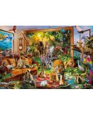 PUZZLE ANIMAUX DANS LA CHAMBRE 6000 PIECES - COLLECTION MER - EDUCA 17679