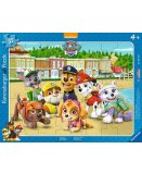 PUZZLE AVEC CADRE - LA PAT PATROUILLE A LA PLAGE 37 PIECES - PAW PATROL - RAVENSBURGER - 061556