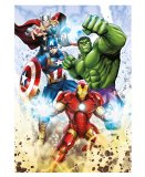 PUZZLE AVENGERS : LES PLUS GRANDS SUPER HEROS MARVEL 60 PIECES - SUPERCOLOR - CLEMENTONI - 26193