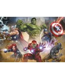 PUZZLE AVENGERS : THOR BLACK PANTHER HULK IRON MAN 1000 PIECES - COLLECTION SUPER HEROES - EDUCA 17694