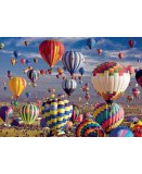 PUZZLE BALLONS DIRIGEABLES / MONTGOLFIERES 1500 PIECES - COLLECTION PAYSAGE - EDUCA - 17977