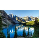 PUZZLE CANADA LAC EN ALBERTA 500 PIECES - COLLECTION PAYSAGE ET MONTAGNE - EDUCA - 20281
