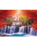 PUZZLE CASCADE EN THAILANDE 2000 PIECES - COLLECTION PAYSAGE ET FORET D'ASIE - EDUCA - 19280