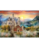 PUZZLE CHATEAU DU NEUSCHWANSTEIN 2000 PIECES - COLLECTION PAYSAGE - 32559