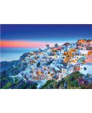 PUZZLE COUCHE DU SOLEIL DANS L'ARCHIPEL DE SANTORIN 1500 PIECES - COLLECTION PAYSAGE - EDUCA 19040