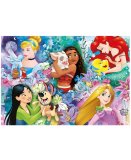 PUZZLE DISNEY LES PRINCESSES ET LEURS AMIS - 60 PIECES - CLEMENTONI - 26995