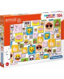 PUZZLE EMOJI - 104 PIECES - COLLECTION SMILEYS - CLEMENTONI - 27285