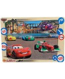 PUZZLE EN BOIS DISNEY CARS - 9 PIECES - EICHHORN - PUZZLE A ENCASTRER - PUZZLE AVEC BOUTONS