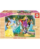 PUZZLE EN BOIS DISNEY LES PRINCESSES 100 PIECES - EDUCA - 17628