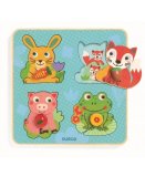 PUZZLE ENCASTREMENT CROC CARROT - DJECO - DJ01048