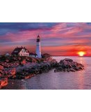 PUZZLE ETATS-UNIS PORTLAND 500 PIECES - COLLECTION PAYS - CLEMENTONI - 35049