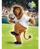 PUZZLE FOOTBALL FIFA WORLD CUP 2006 : LION GOLEO VI 100 PIECES - RAVENSBURGER - 109531