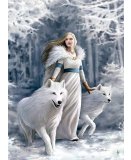 PUZZLE GARDIENNE DE L'HIVER 1000 PIECES - ANNE STOKES - COLLECTION LOUP - CLEMENTONI - 39477