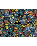 PUZZLE IMPOSSIBLE BATMAN : JOCKER ROBIN BATMOBILE 1000 PIECES - COLLECTION SUPER HEROES DC - CLEMENTONI 39575