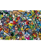 PUZZLE IMPOSSIBLE DC / JUSTICE LEAGUE 1000 PIECES - COLLECTION SUPER HEROES - CLEMENTONI - 39599