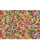 PUZZLE IMPOSSIBLE EMOJI 1000 PIECES - COLLECTION SMILEYS - CLEMENTONI - 39388